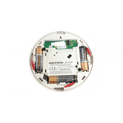 JABLOTRON JA-151ST - (0106-535) - Wireless combined smoke and temperature detector with siren