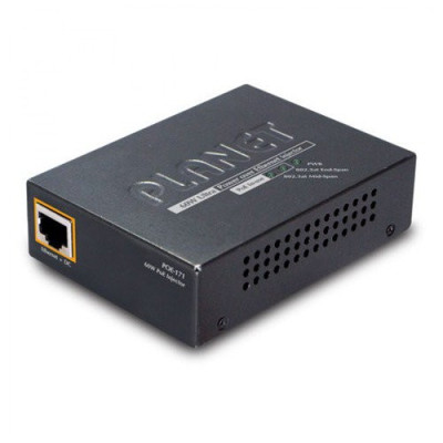 Planet POE-171 PoE injector, 1x 802.3ath, Gigabit Ultra PoE, 60w, external power supply