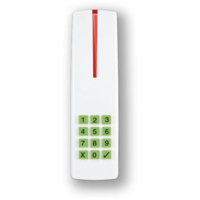 PARADOX R915 - (0702-225) - card reader with keys. INDOOR/OUTDOOR, white