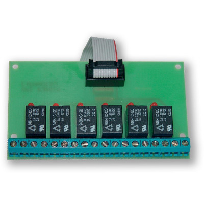 VAR-TEC - GSM expander VT-02 - OUTPUTS - 6xRELAY OUTPUT