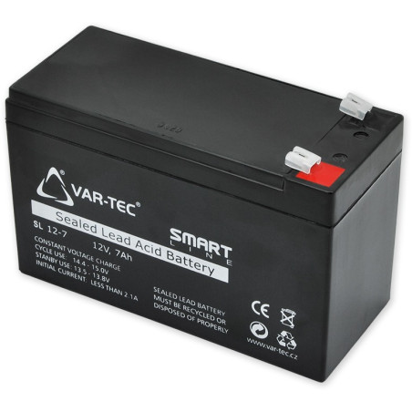 VAR-TEC SMART SM7.0 - (0703-110) - Maintenance-free battery 12V/7.0Ah