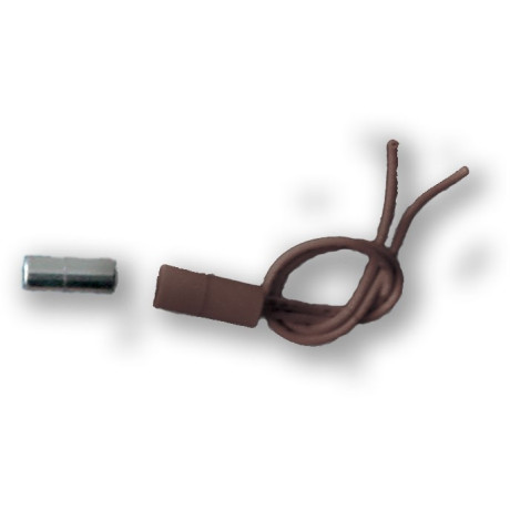 VAR-TEC MINI-15 - (0701-043) - brown, screw-in, miniature magnetic contact, 2-wire