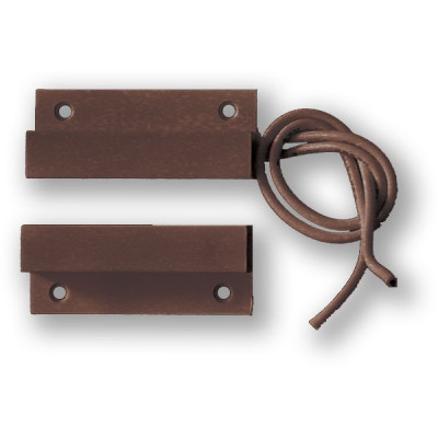 VAR-TEC FM-102 - (0701-047) - surface, self-adhesive magnetic contact, 2-wire, brown