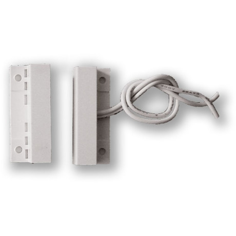 VAR-TEC FM-106 - (0701-048) - surface, self-adhesive magnetic contact, 2-wire, white