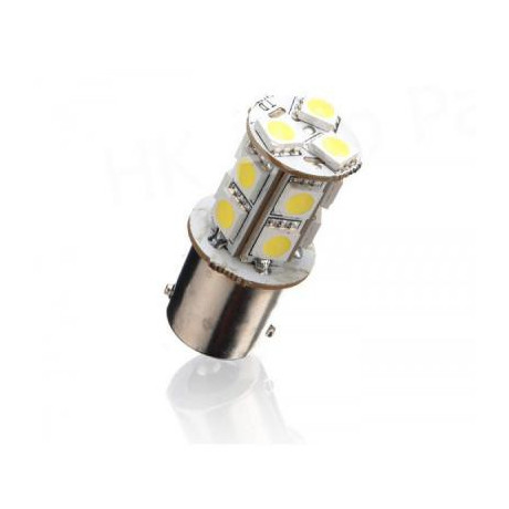 BA15S-12 - LED auto žárovka 12V BA15S 13SMD5050 2,6W