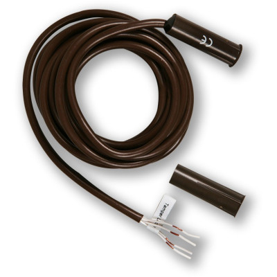 VAR-TEC TAP-20T - (0701-055) - screw-in magnetic contact, 4-wire, brown