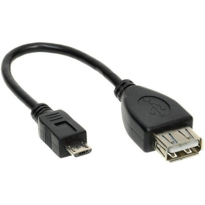 YANL kabel USB A/f - Micro USB/m 15cm