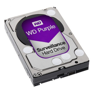 HDD 8TB - WESTERN DIGITAL PURPLE 8TB 128MB CACHE