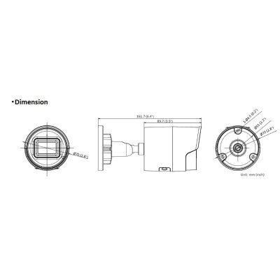 Hikvision DS-2CD2046G2-I - (4mm)(C) 4 Mpx, IP bullet kamera, f4mm, WDR, EXIR 40m, AcuSense 2.generace