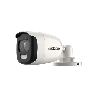 HIKVISION DS-2CE10HFT-E(2.8mm) - 5 Mpx, WDR, Colorvu, bílý přísvit 20 m, IP67, 12 VDC, POC