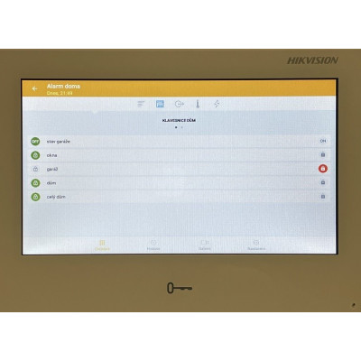 Hikvision DS-KH9510-WTE1(B) IP videotelefon 10", LAN, WiFi, Android, bílý