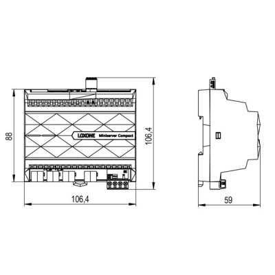 LOXONE 100512 Miniserver Compact