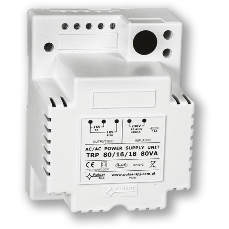 PULSAR - (0703-095) - TRANSFORMER covered 80VA with fuse and terminal block