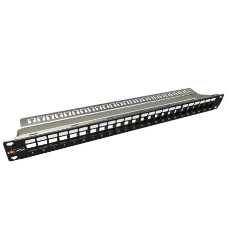 Solarix SX24M-0-STP-BK-UNI-N Solarix bare patch panel 24 ports 1U