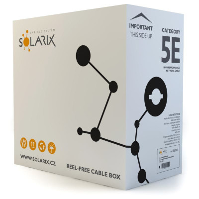 Solarix SXKD-5E-UTP-PE outdoor, 305m/box, Fca