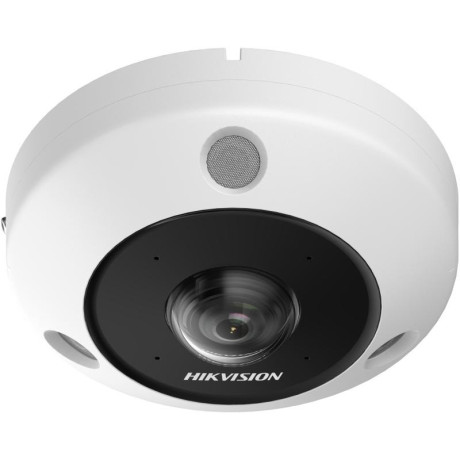 HIKVISION DS-2CD6365G1-IVS(1,16 mm) – 6 Mpx, FISHEYE-Kamera, f1,16 mm, IR 15 m, 2x Mikrofon, Lautsprecher