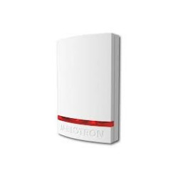 JABLOTRON JA-1X1A-C-WH - (0103-296) - plastic cover for siren JA-111A, JA-151A - white, red flasher