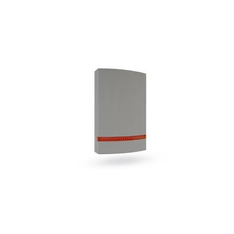 JABLOTRON JA-1X1A-C-GR - plastic cover of siren JA-111A, JA-151A - gray, red flasher