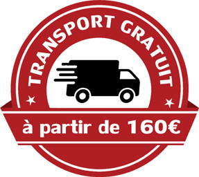 Livraison gratuite pour les achats supérieurs à 160 € TTC